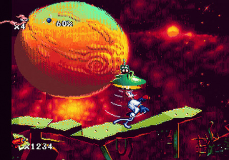 Картридж (16 бит) EARTHWORM JIM 1 для Сеги - интернет-магазин GameShock г. Челябинск