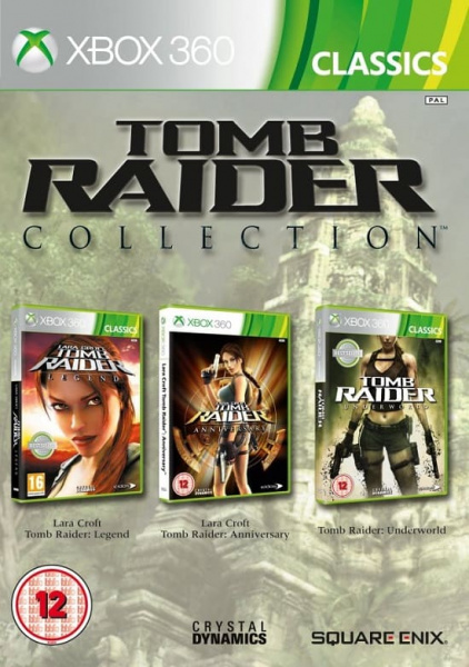 Tomb Raider Collection (Xbox 360, АНГЛ, БУ)