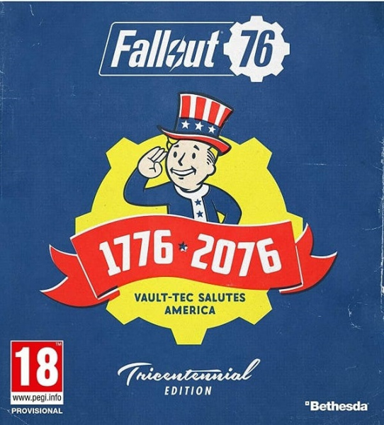 Fallout 76 - Tricentennial Edition Steelbook (PS4, русские субтитры, БУ)