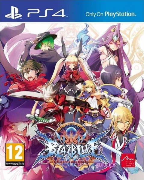 Blazblue: Central Fiction [PS4, английская версия]