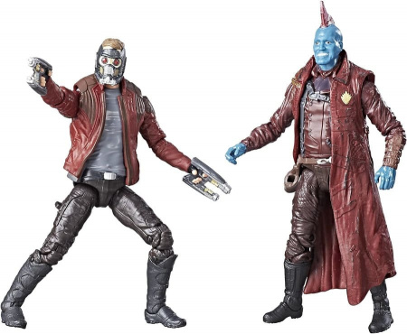 Набор фигурок Hasbro Marvel Legends - Guardians of the Galaxy vol.2 - Йонду и Звёздный Лорд, 10 см Набор фигурок Hasbro Marvel Legends - Guardians of the Galaxy vol.2 - Йонду и Звёздный Лорд, 10 см