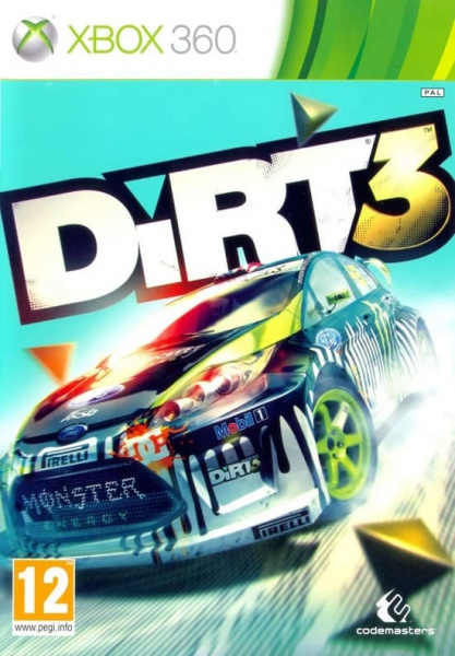 Dirt 3 (Xbox 360, АНГЛ, БУ)