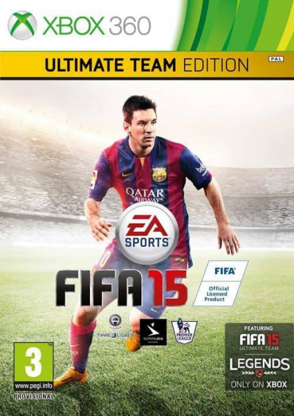 Fifa 15: Ultimate edition (Xbox 360, АНГЛ)