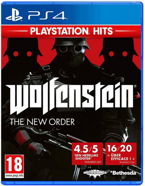 Wolfenstein: The New Order - PlayStation Hits (PS4, русские субтитры)