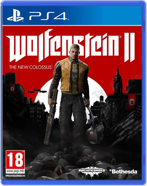 Wolfenstein II (2): The New Colossus (PS4, русская версия)