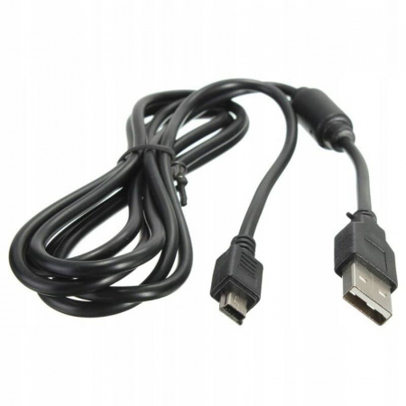 Кабель 3м (провод-шнур) Mini USB (2A) для зарядки джойстиков Playstation DualShock PS3 и консоли PSP/Slim 2000/Street (OEM) Кабель 3м (провод-шнур) Mini USB (2A) для зарядки джойстиков Playstation DualShock PS3 и консоли PSP/Slim 2000/Street (OEM)