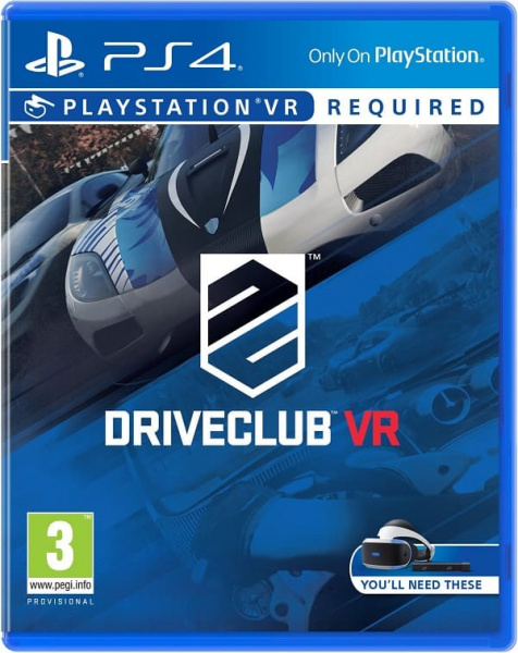 Driveclub VR (только для PS VR) (PS4, русская версия)