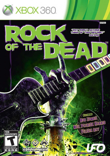 Rock of the Dead (Xbox 360, АНГЛ, БУ) (NTSC)