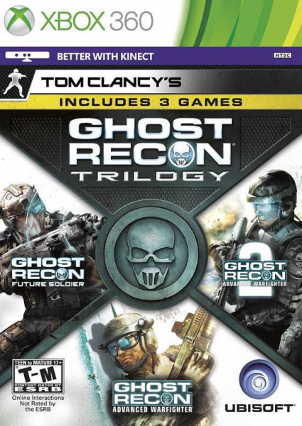 Tom Clancy's Ghost Recon Trilogy (Xbox 360, английская версия)
