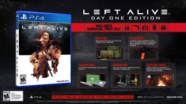Left Alive - Day One Edition (PS4, английская версия) - интернет-магазин GameShock г. Челябинск