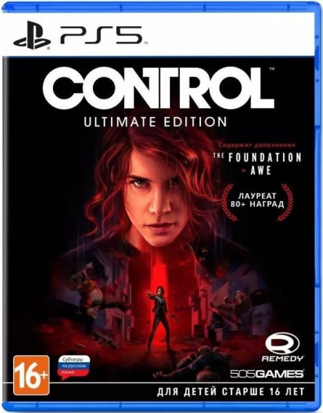 Control - Ultimate Edition (PS5, русские субтитры)