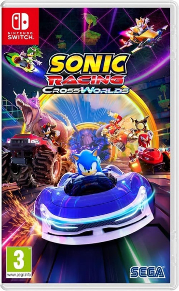 Sonic Racing: CrossWorlds (Nintendo Switch, русские субтитры)