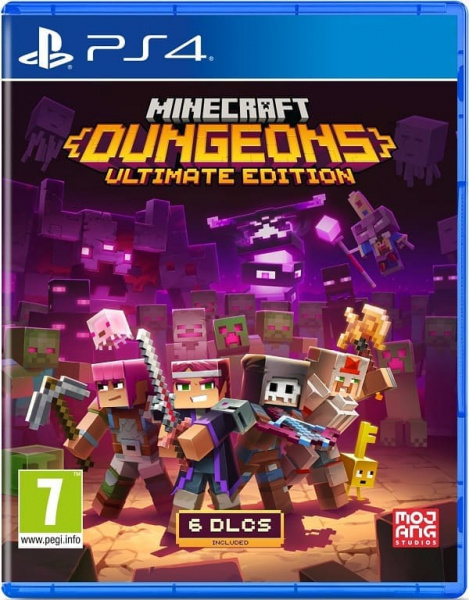 Minecraft Dungeons - Ultimate Edition [PS4, русские субтитры]