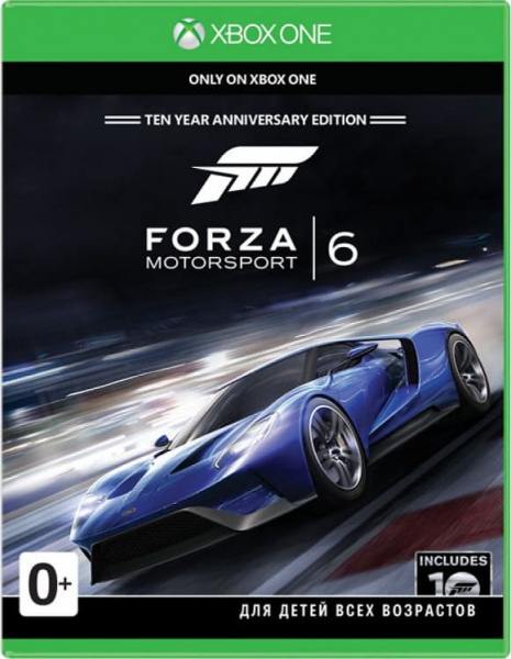 Forza Motorsport 6 (Xbox One, русские субтитры)