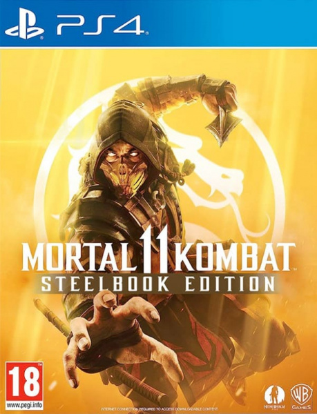 Mortal Kombat 11 - Steelbook Edition (PS4, РУС, БУ)