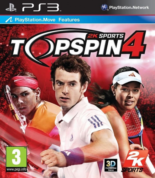 Top Spin 4 (PS3, АНГЛ, БУ)