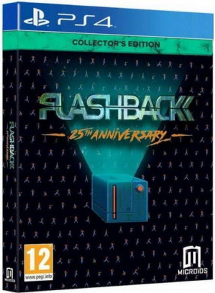 Flashback: 25th Anniversary - Collector's Edition (PS4, АНГЛ, БУ)