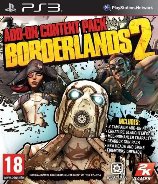 Borderlands 2 Add-on content pack (PS3, АНГЛ, БУ) Borderlands 2 Add-on content pack (PS3, АНГЛ, БУ)