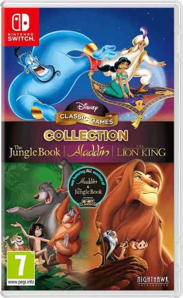 Disney Classic Games: The Jungle Book, Aladdin & The Lion King (Nintendo Switch, английская версия) Disney Classic Games: The Jungle Book, Aladdin & The Lion King (Nintendo Switch, английская версия)