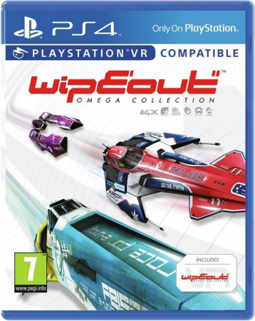 Wipeout: Omega Collection (PS4, русские субтитры) Wipeout: Omega Collection (PS4, русские субтитры)