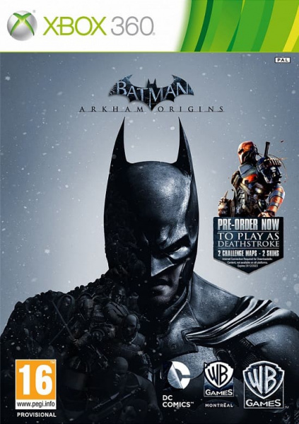 Batman: Arkham Origins / Летопись Аркхема (Xbox 360, РУС, БУ)