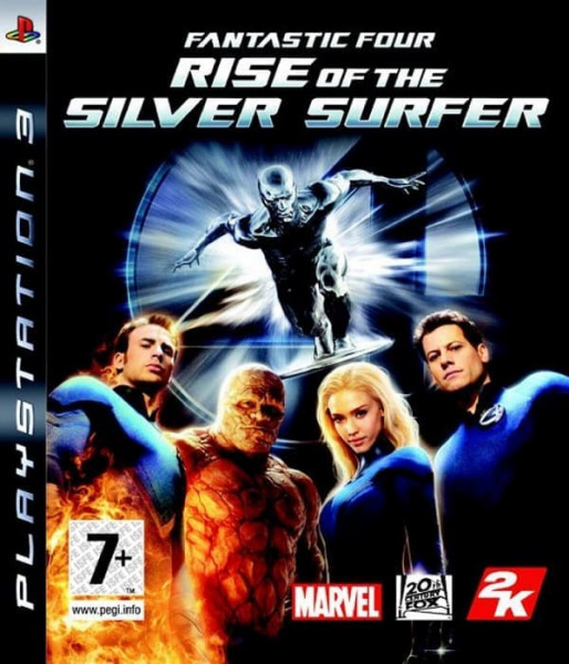Fantastic Four: Rise of the Silver Surfer (PS3, АНГЛ)