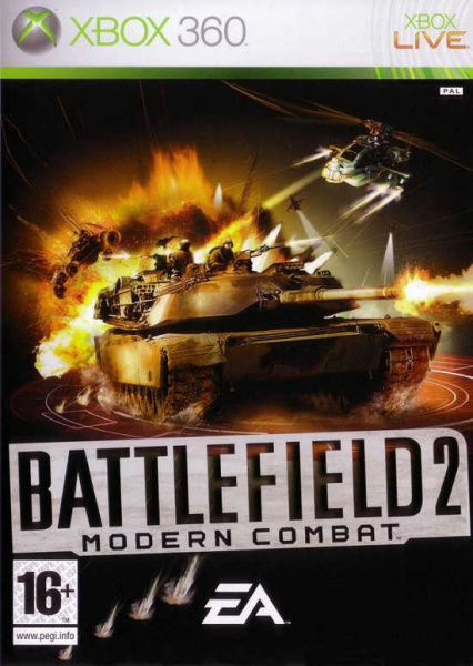 Battlefield 2: Modern Combat (Xbox 360, АНГЛ, БУ)