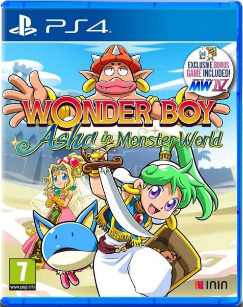 Wonder Boy: Asha in Monster World [PS4, английская версия, БУ]