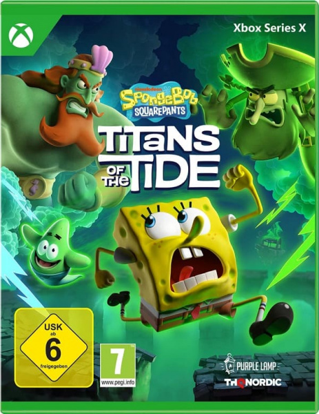 Spongebob: Titans of the Tide (Xbox Series X, русские субтитры)