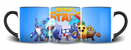 Кружка Brawl Stars 1-4 Кружка Brawl Stars 1-4