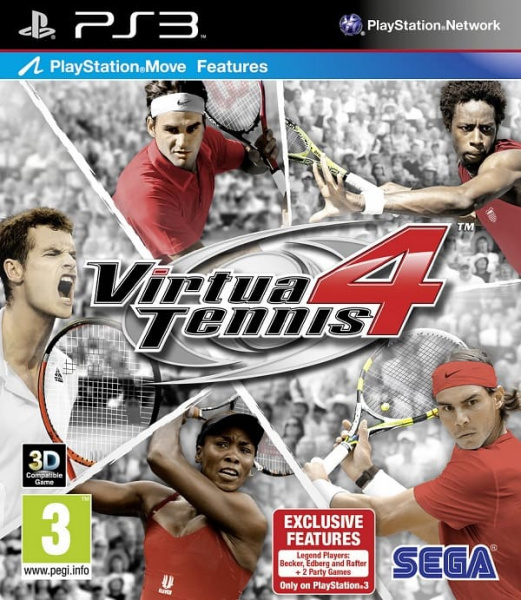 Virtua Tennis 4 (PS3, АНГЛ, БУ)