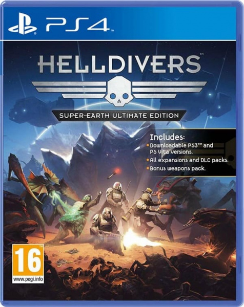Helldivers - Super-Earth Ultimate Edition (PS4, русская версия)