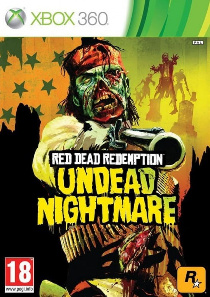 Red Dead Redemption: Undead Nightmare (Xbox 360, АНГЛ, БУ)