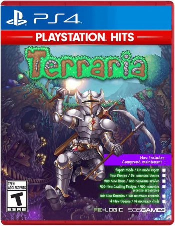 Terraria - Playstation Hits (PS4, английская версия) Terraria - Playstation Hits (PS4, английская версия)