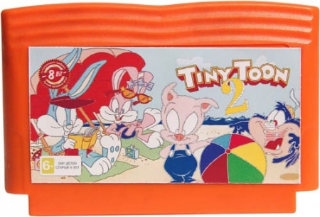 Картридж (8 бит) Tiny Toon 2 для Денди Картридж (8 бит) Tiny Toon 2 для Денди