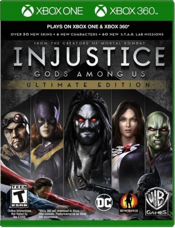 Injustice: Gods Among Us - Ultimate Edition (Xbox 360/One, русские субтитры) Injustice: Gods Among Us - Ultimate Edition (Xbox 360/One, русские субтитры)