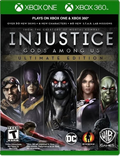 Injustice: Gods Among Us - Ultimate Edition (Xbox 360/One, русские субтитры)