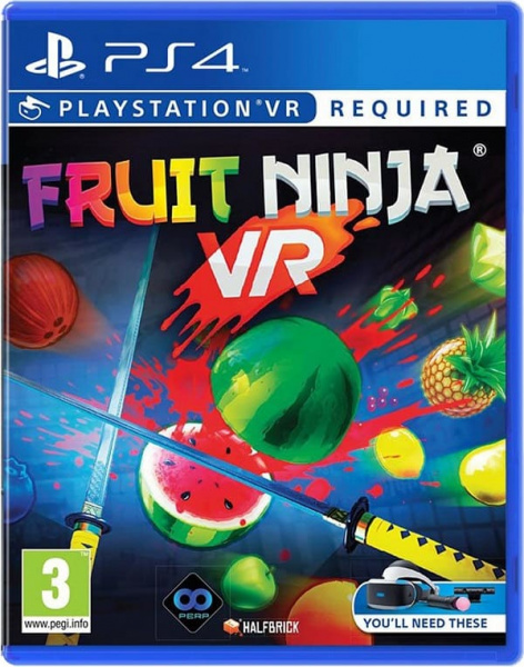 Fruit Ninja VR (только для PS VR) (PS4, русские субтитры)