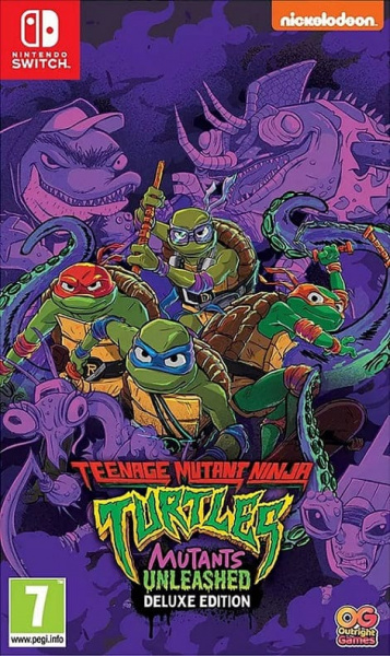 Teenage Mutant Ninja Turtles: Mutants Unleashed - Deluxe Edition (Nintendo Switch, английская версия)