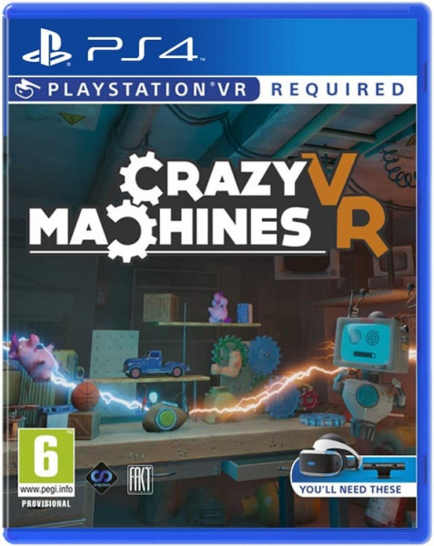 Crazy Machines VR (только для PS VR) (PS4, английская версия)