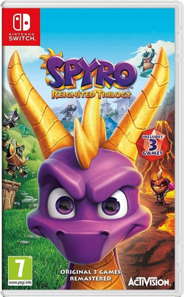 Spyro Reignited Trilogy (Nintendo Switch, английская версия)