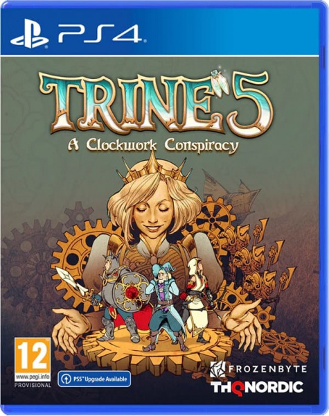Trine 5: A Clockwork Conspiracy [PS4, русские субтитры]