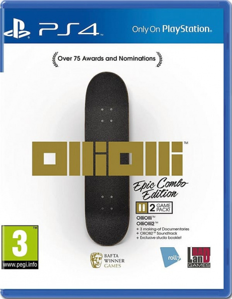OlliOlli: Epic Combo Edition (PS4, английская версия, БУ)