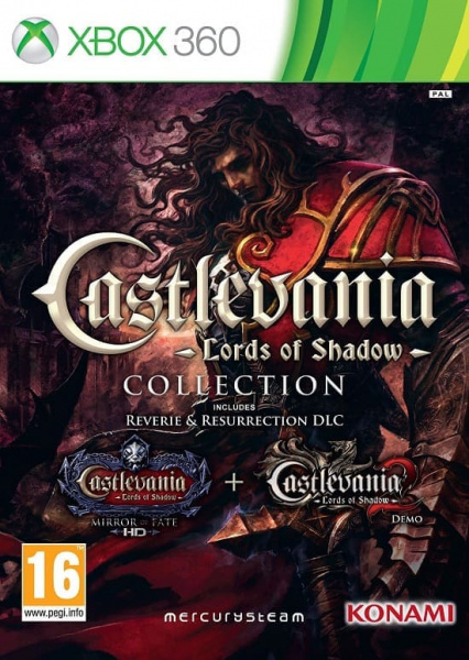 Castlevania: Lords of Shadow Collection (Xbox 360, АНГЛ, БУ)