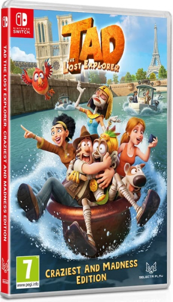 Tad the Lost Explorer - Craziest and Madness Edition [Nintendo Switch, английская версия]