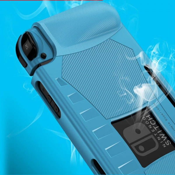 Накладка силиконовая для Nintendo Switch Protector Shell Blue - интернет-магазин GameShock г. Челябинск