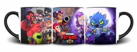 Кружка Brawl Stars 1-5 Кружка Brawl Stars 1-5