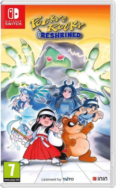 Pocky & Rocky Reshrined [Nintendo Switch, английская версия, БУ]