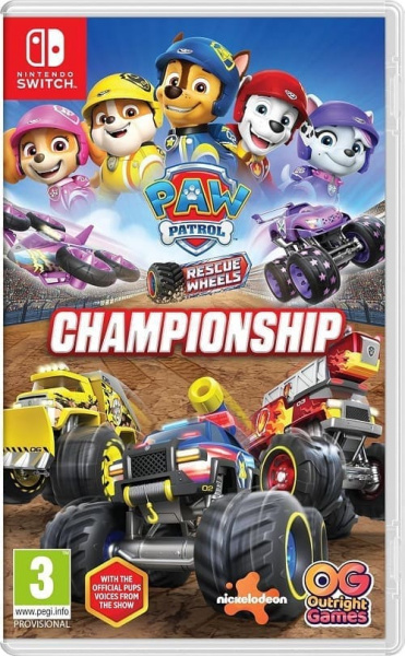 PAW Patrol: Rescue Wheels Championship (Nintendo Switch, английская версия)