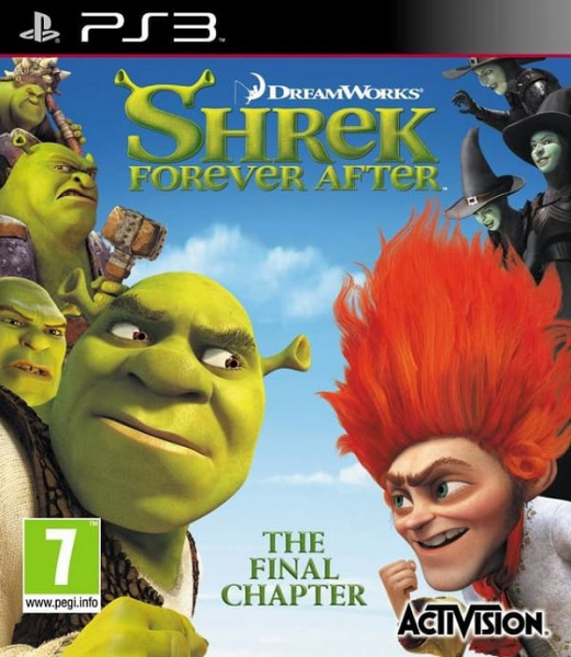 Shrek: Forever After (PS3, АНГЛ, БУ) (Без обложки)